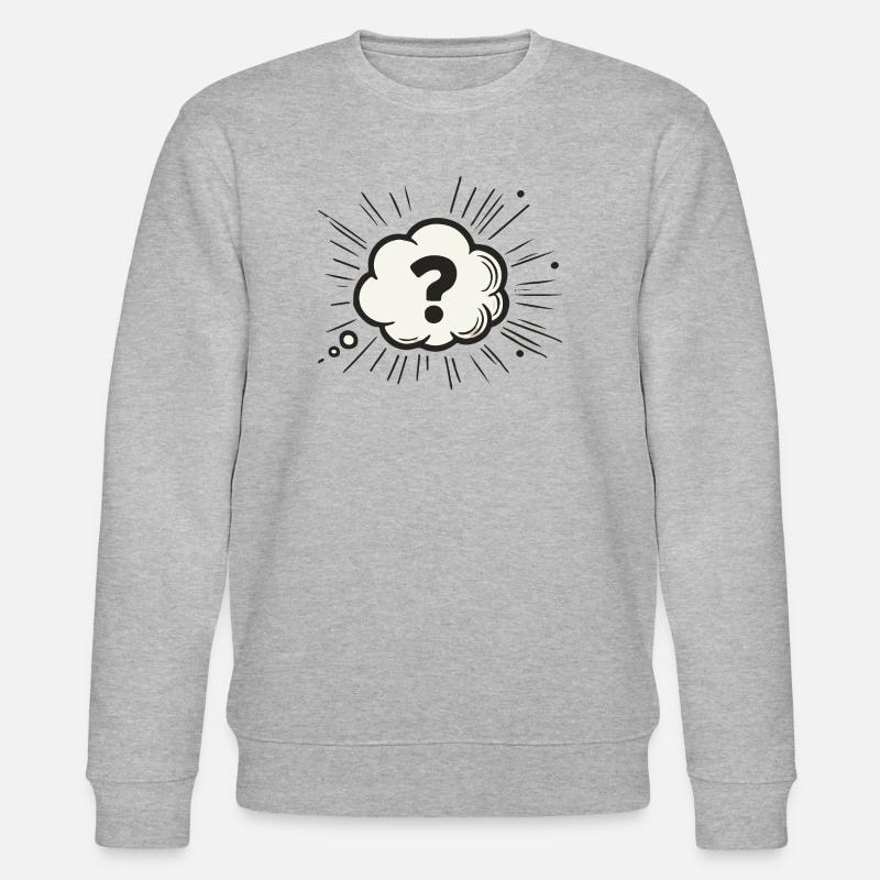 Quête - Sweat bio CHANGER Stanley/Stella Unisexe - gris chiné