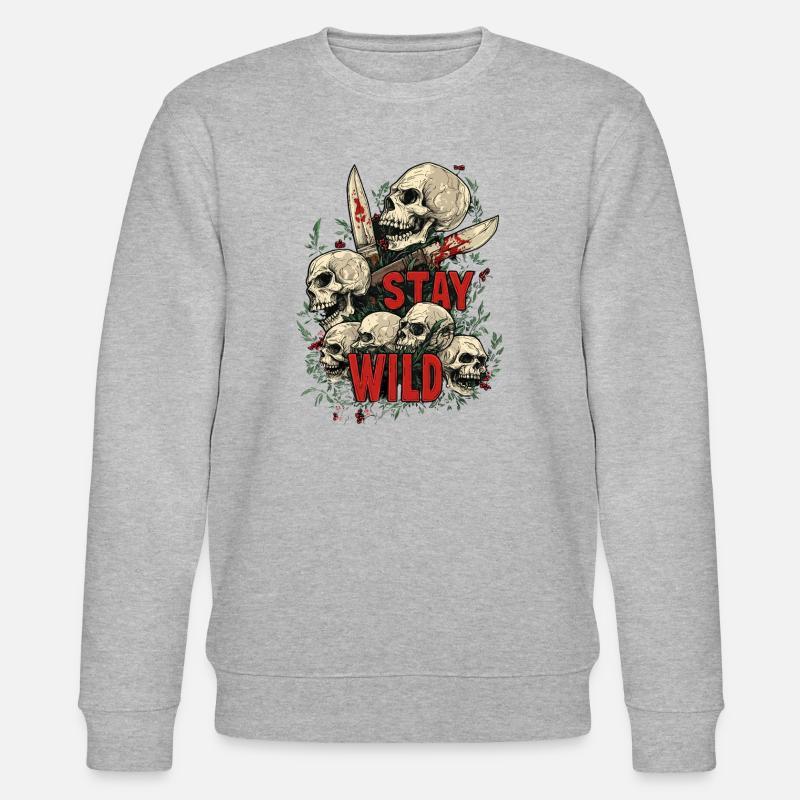 Restez libre de vos activités - Sweat bio CHANGER Stanley/Stella Unisexe - gris chiné