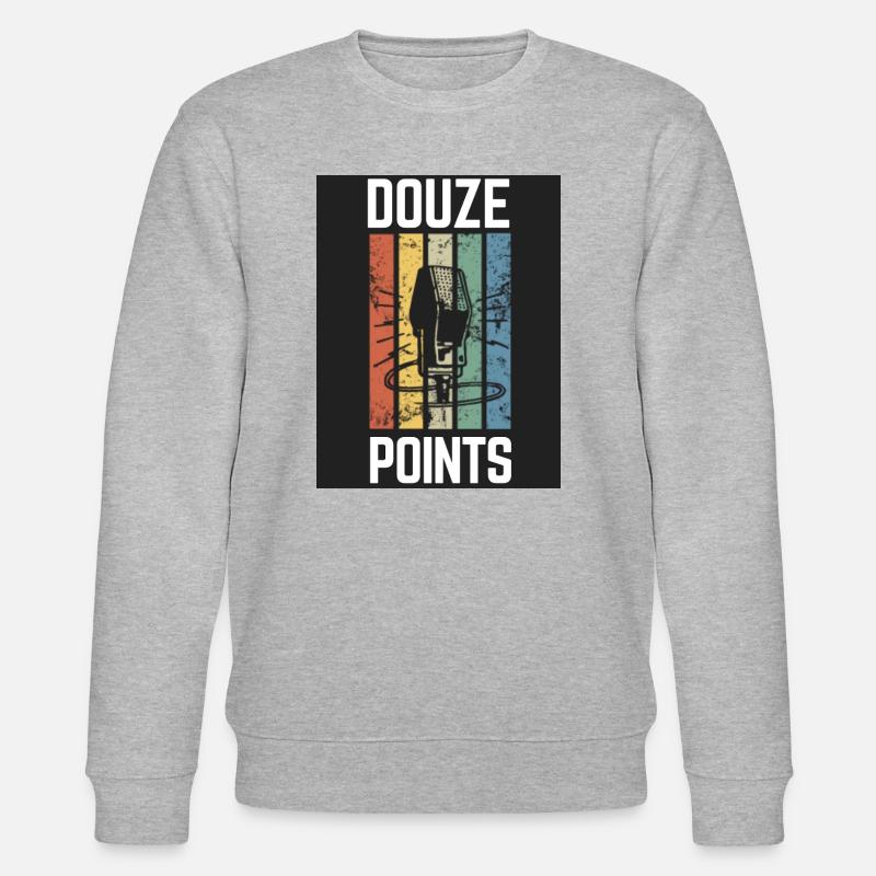 Douze Points Eurovision - Sweat bio CHANGER Stanley/Stella Unisexe - gris chiné
