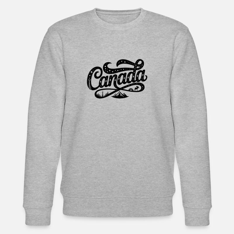 Canada - Conception de souvenirs - Sweat bio CHANGER Stanley/Stella Unisexe - gris chiné