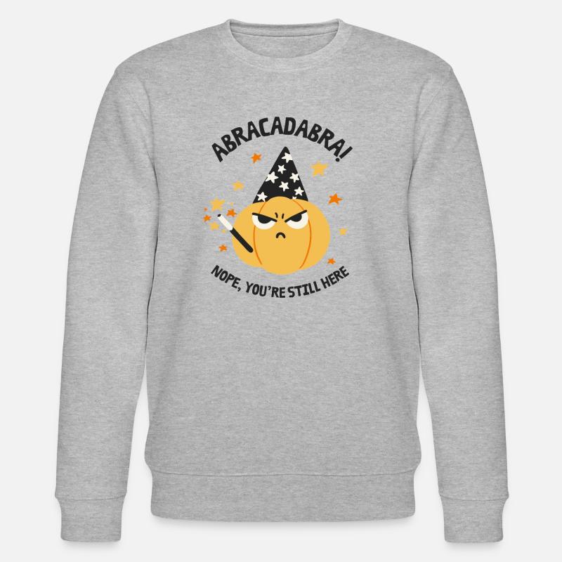 Abracabra - Stanley/Stella Unisex Bio-Sweatshirt CHANGER  - Grau meliert