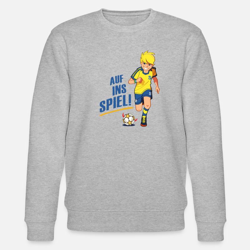 Teufelskicker Jouons avec Moritz - Sweat bio CHANGER Stanley/Stella Unisexe - gris chiné