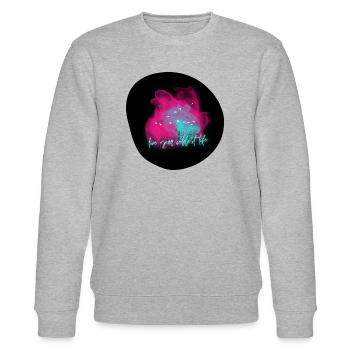 Design - Stanley/Stella Unisex Bio-Sweatshirt CHANGER  - Grau meliert - Vorne - Nik (191cm) & Marisol (170cm)