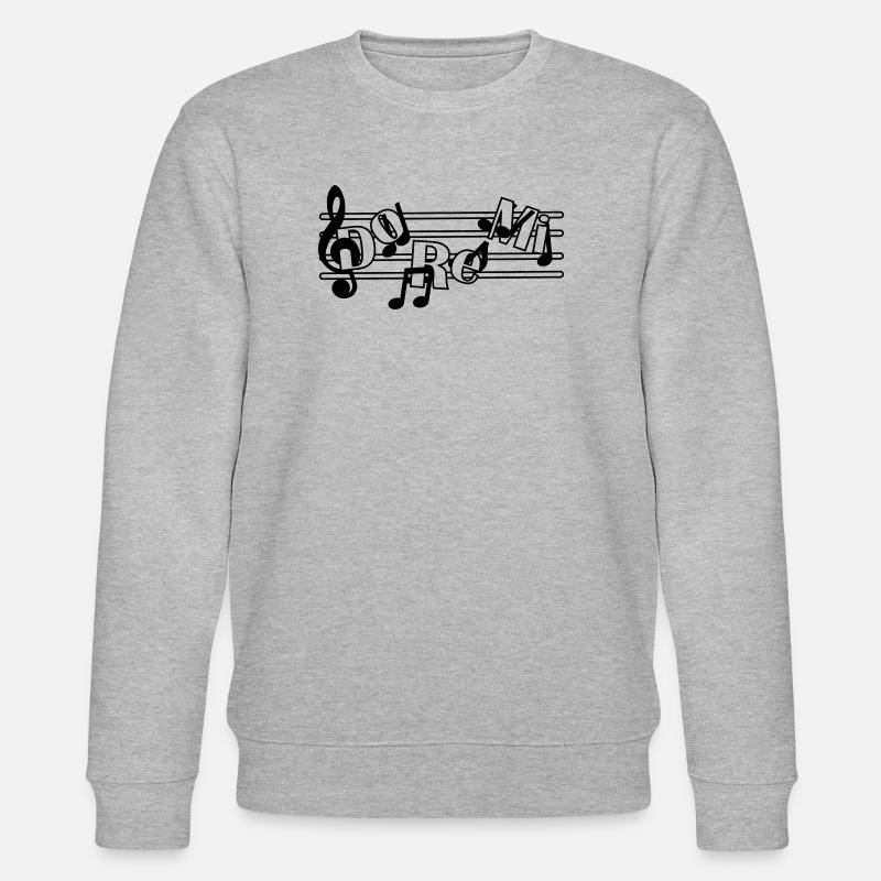 Do re mi - Stanley/Stella Unisex Bio-Sweatshirt CHANGER  - Grau meliert