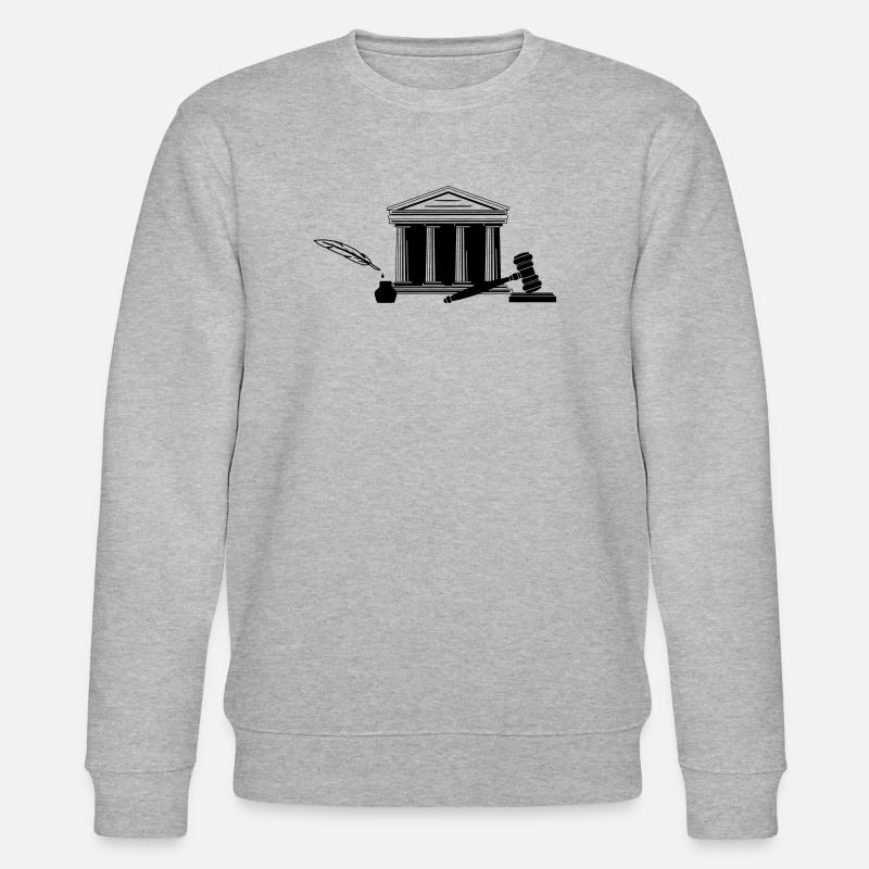 Juge avocat 30 - Sweat bio CHANGER Stanley/Stella Unisexe - gris chiné