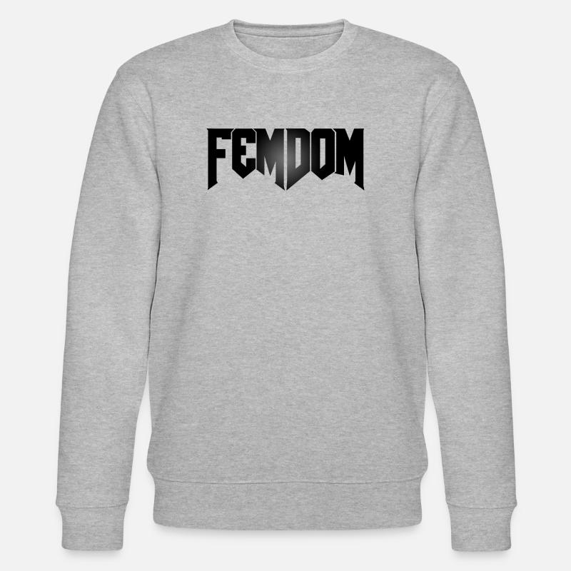 Femdoom - Stanley/Stella Unisex Bio-Sweatshirt CHANGER  - Grau meliert