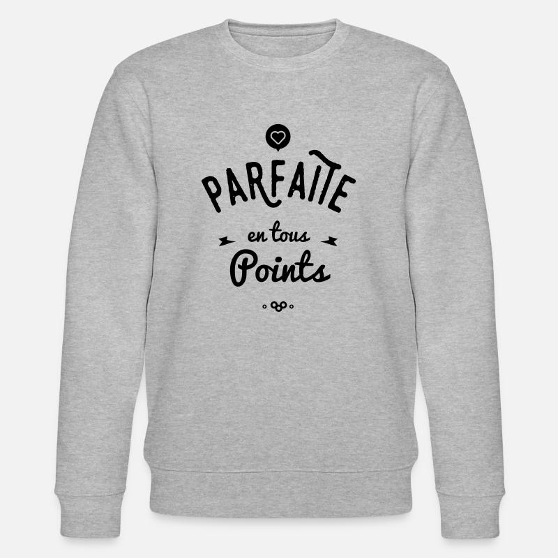 PARFAITE EN TOUS POINTS - Sweat bio CHANGER Stanley/Stella Unisexe - gris chiné