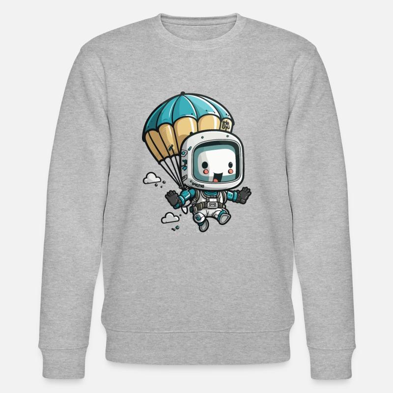 Skydivebot - Sweat bio CHANGER Stanley/Stella Unisexe - gris chiné