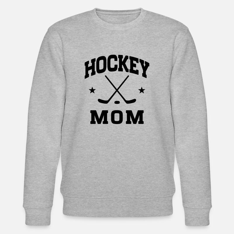 Hockey Mom - Stanley/Stella Unisex Bio-Sweatshirt CHANGER - Grau meliert