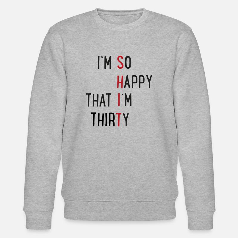 30e anniversaire - Sweat bio CHANGER Stanley/Stella Unisexe - gris chiné