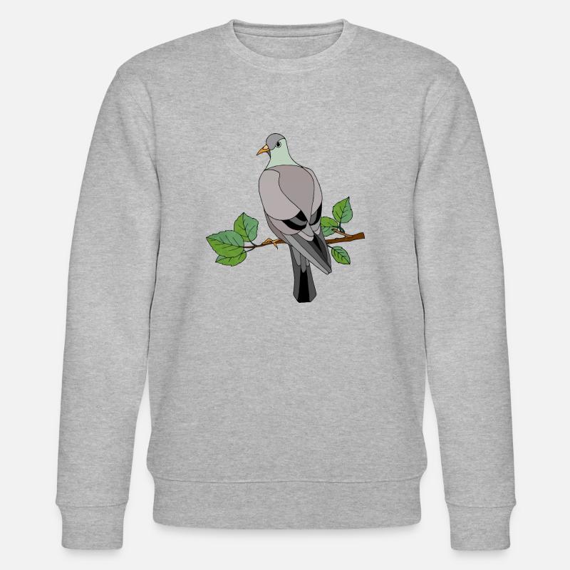 Oiseau - Sweat bio CHANGER Stanley/Stella Unisexe - gris chiné