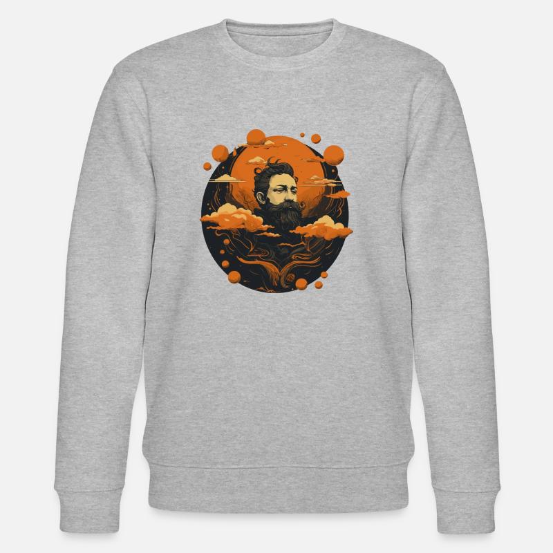 Barber - Stanley/Stella Unisex Bio-Sweatshirt CHANGER  - Grau meliert