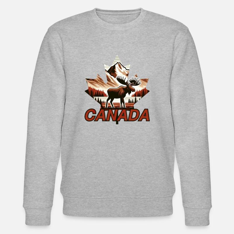 Canada 11 (en anglais seulement) - Sweat bio CHANGER Stanley/Stella Unisexe - gris chiné