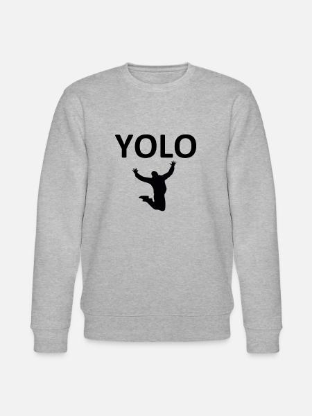 yolo yolo - Stanley/Stella økologisk unisex-sweatshirt CHANGER  - grå meleret