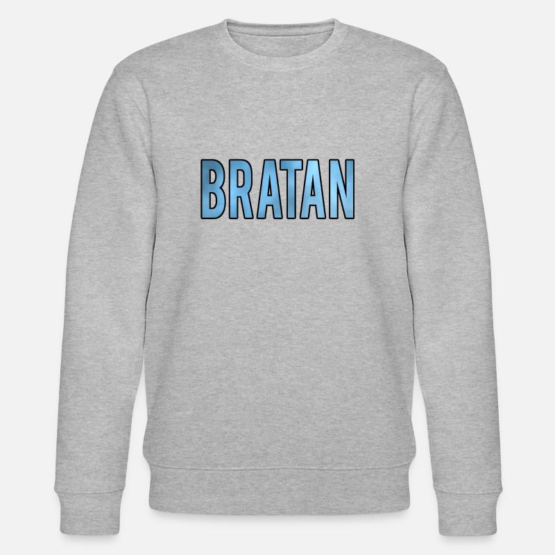 Bratan - Stanley/Stella Unisex Bio-Sweatshirt CHANGER  - Grau meliert
