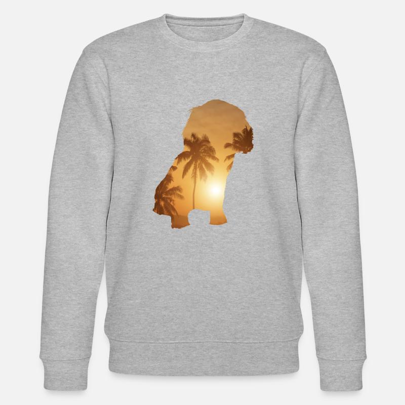 Summer beach - Kavalier - Stanley/Stella CHANGER Unisex Organic Sweatshirt - heather grey