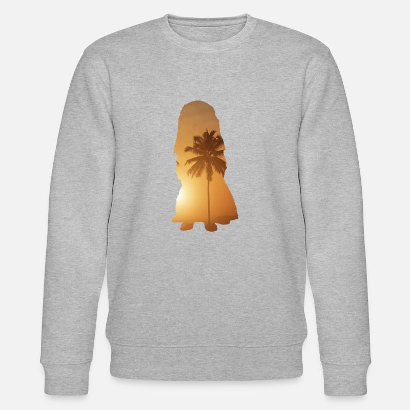 Sommerstrand - Tolle Pyrenäen - Stanley/Stella Unisex Bio-Sweatshirt CHANGER  - Grau meliert