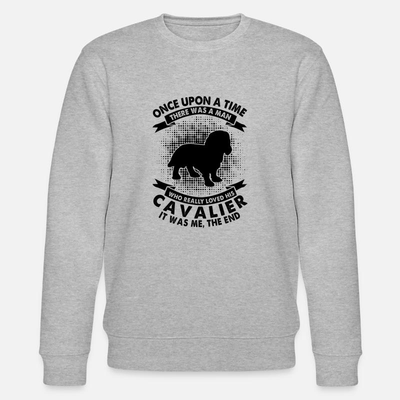 Es War Einmal Kavalier - Stanley/Stella Unisex Bio-Sweatshirt CHANGER  - Grau meliert