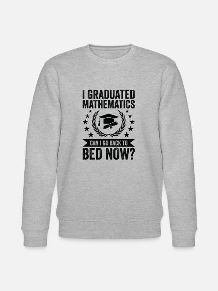 I studied mathematics - Stanley/Stella CHANGER Unisex Organic Sweatshirt - heather grey