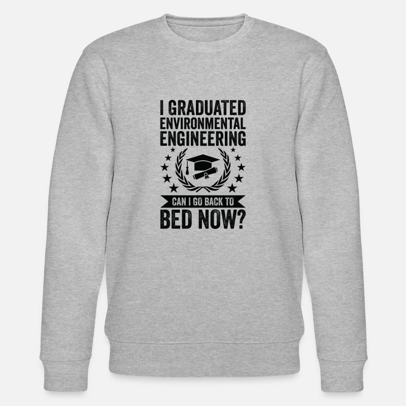 I have completed environmental technology - Stanley/Stella CHANGER Unisex Organic Sweatshirt - heather grey