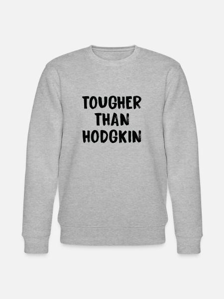 Harder Than Hodgkin Cancer - Stanley/Stella CHANGER Unisex Organic Sweatshirt - heather grey