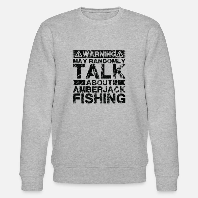 Pêche - Sériole - Poisson - Sweat bio CHANGER Stanley/Stella Unisexe - gris chiné
