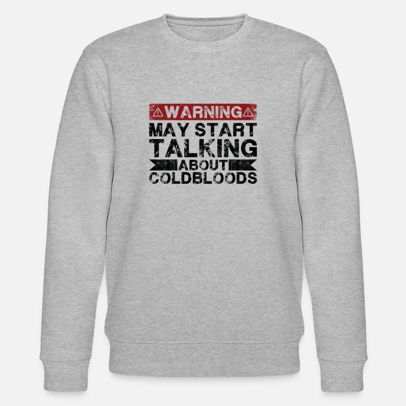 Apropos Kaltblut - Stanley/Stella Unisex Bio-Sweatshirt CHANGER  - Grau meliert