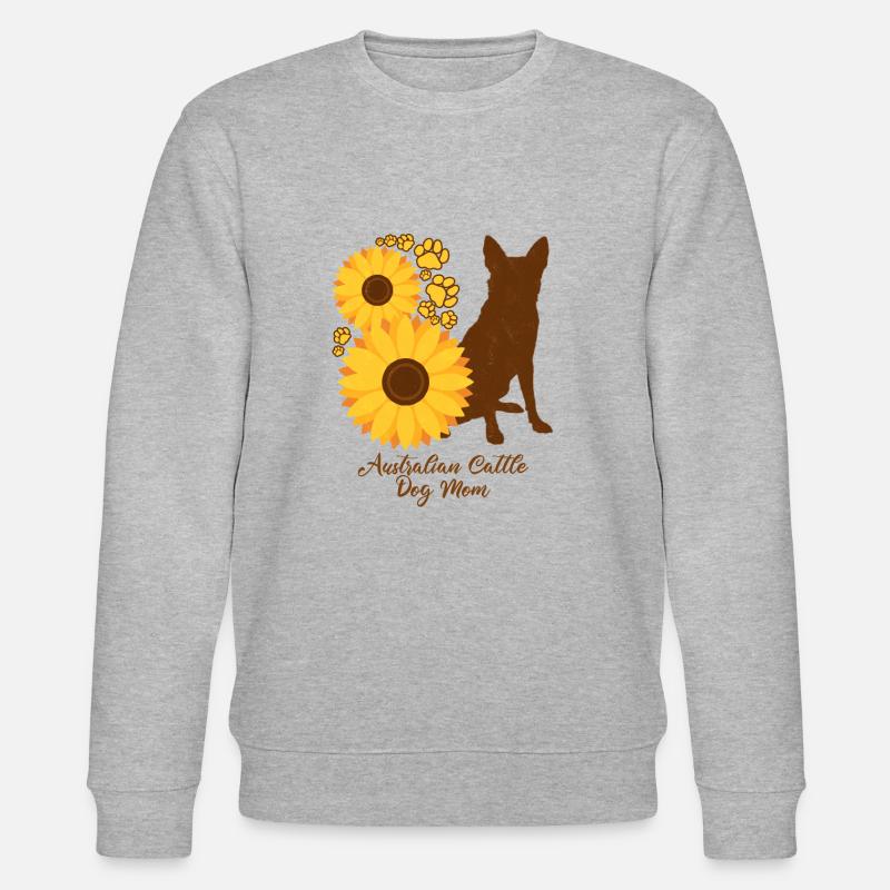 Sunflower Mom - Bouvier australien - Sweat bio CHANGER Stanley/Stella Unisexe - gris chiné