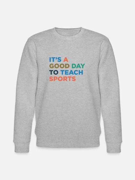 Teaching PE TEACHERS - Stanley/Stella CHANGER Unisex Organic Sweatshirt - heather grey