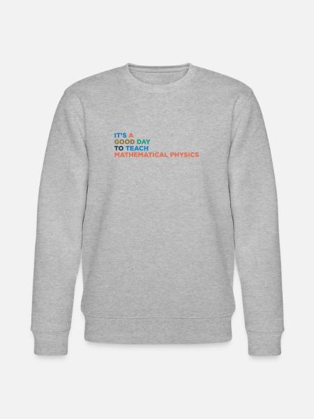 Teaching Mathematical Physics - Stanley/Stella CHANGER Unisex Organic Sweatshirt - heather grey
