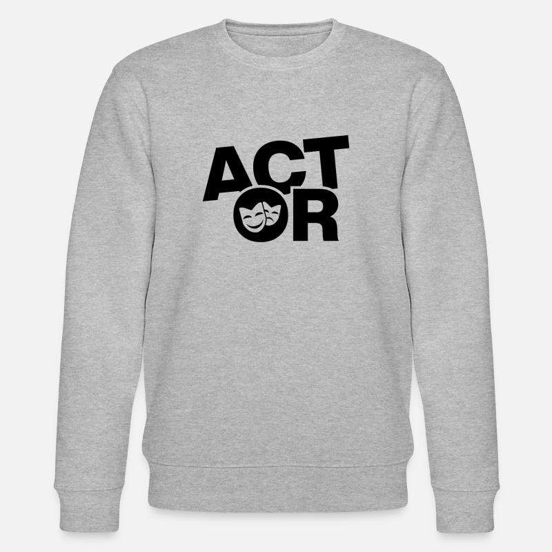 Travail d’acteur - Acteur - Sweat bio CHANGER Stanley/Stella Unisexe - gris chiné