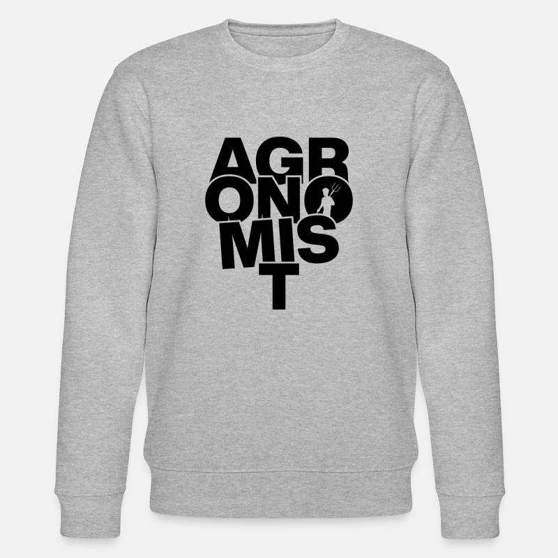 Profession comptable - Agronome - Sweat bio CHANGER Stanley/Stella Unisexe - gris chiné
