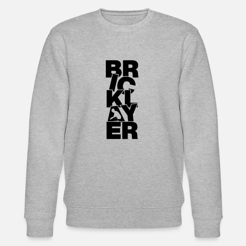 Maçonnerie - Briqueteur-maçon - Sweat bio CHANGER Stanley/Stella Unisexe - gris chiné