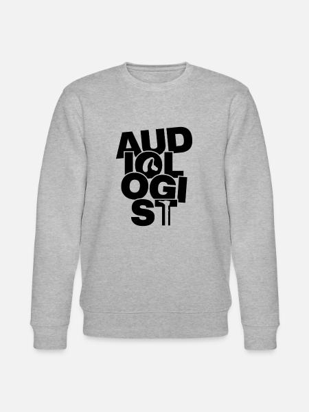 Audiological profession - audiologist - Stanley/Stella CHANGER Unisex Organic Sweatshirt - heather grey
