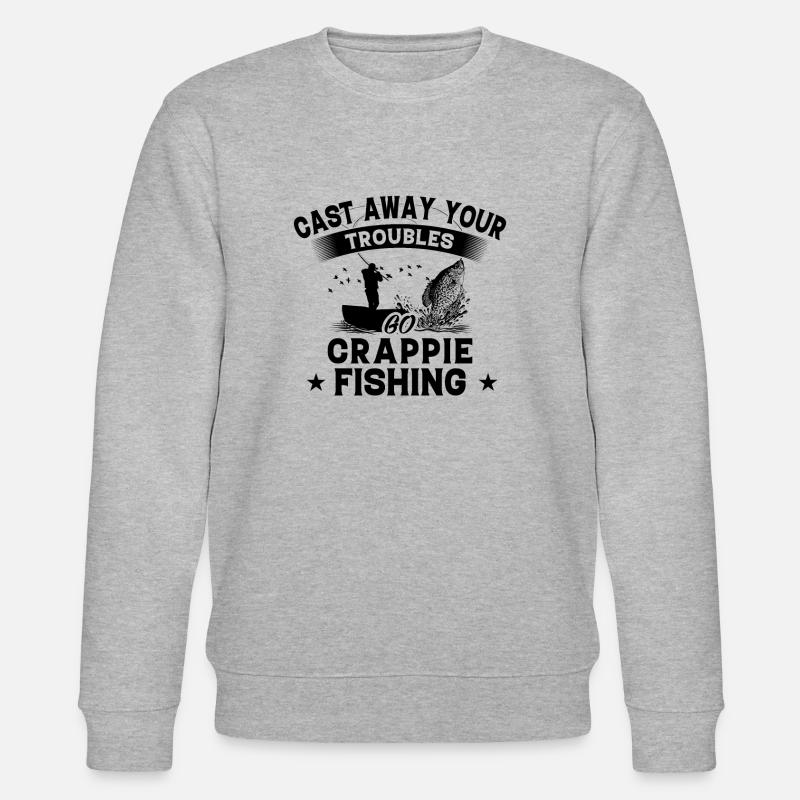 Jeter - Poisson Cranpie - Sweat bio CHANGER Stanley/Stella Unisexe - gris chiné