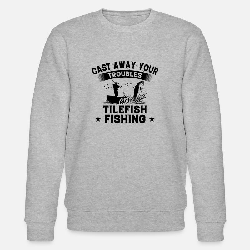 Wegwerfen - Fischtilefisch - Stanley/Stella Unisex Bio-Sweatshirt CHANGER  - Grau meliert