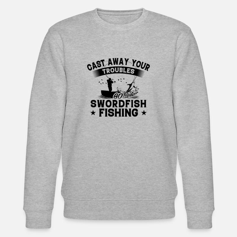 Jeter - Poisson Espadon - Sweat bio CHANGER Stanley/Stella Unisexe - gris chiné