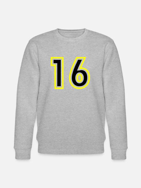17 Number College - Stanley/Stella CHANGER Unisex Organic Sweatshirt - heather grey