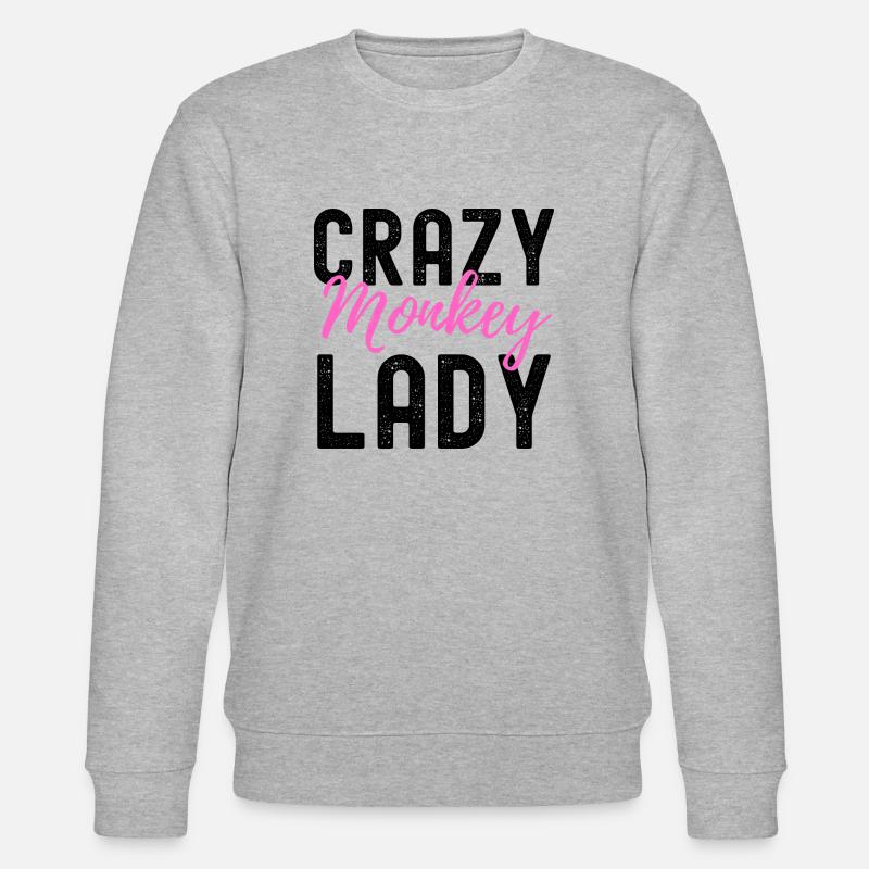 Singe - Sweat bio CHANGER Stanley/Stella Unisexe - gris chiné