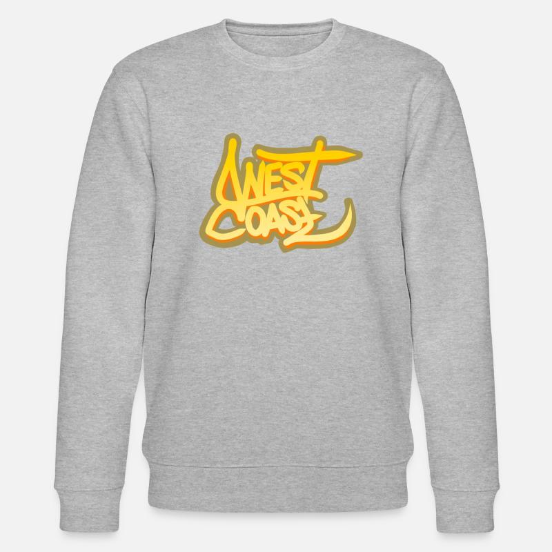 West Coast - Stanley/Stella Unisex Bio-Sweatshirt CHANGER  - Grau meliert