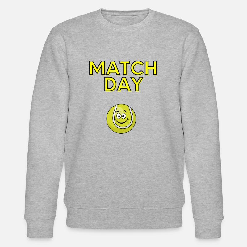 Tennis: Jour du match - Sweat bio CHANGER Stanley/Stella Unisexe - gris chiné