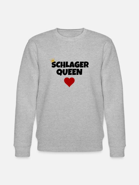 Schlagerqueen - Stanley/Stella Unisex Bio-Sweatshirt CHANGER  - Grau meliert