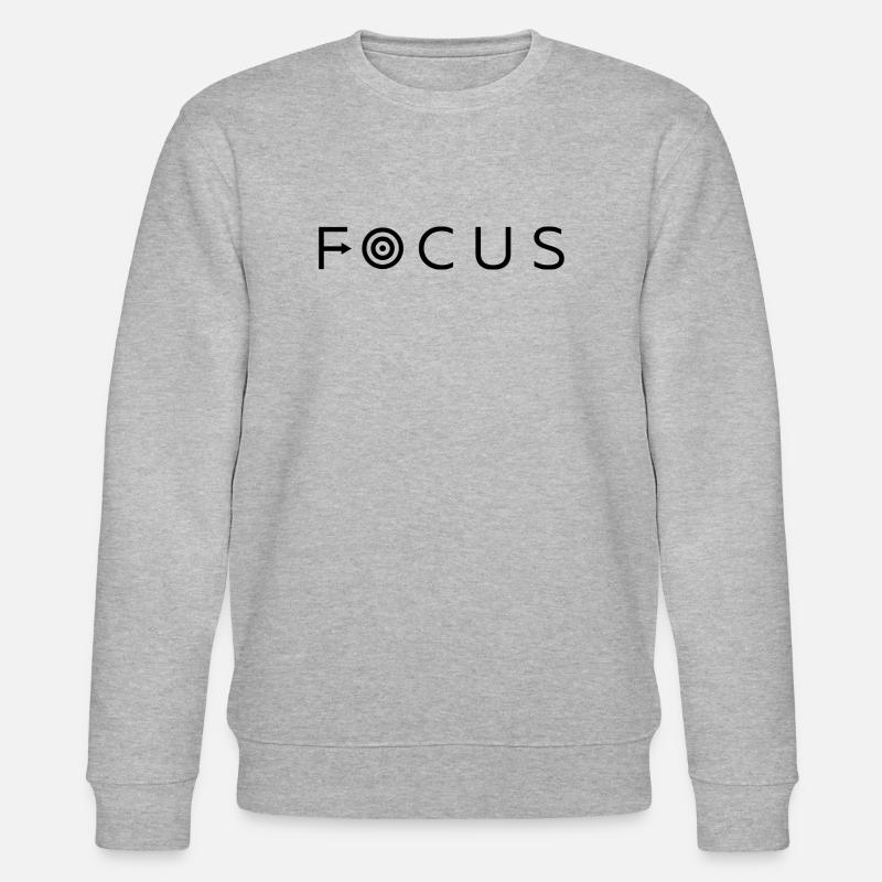 Brennpunkt - Stanley/Stella Unisex Bio-Sweatshirt CHANGER  - Grau meliert