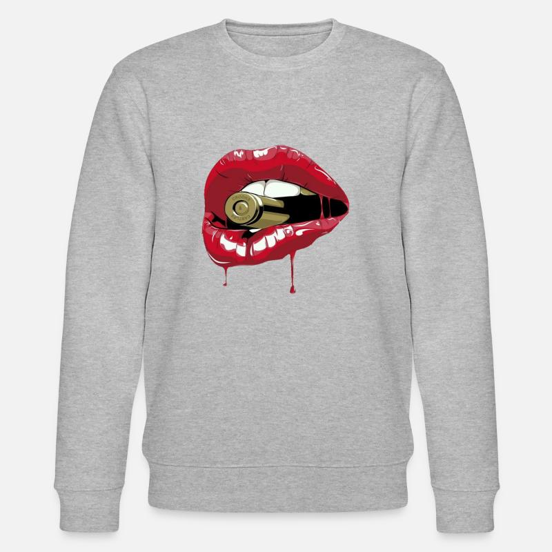 Fuck what they think - Stanley/Stella Unisex Bio-Sweatshirt CHANGER  - Grau meliert