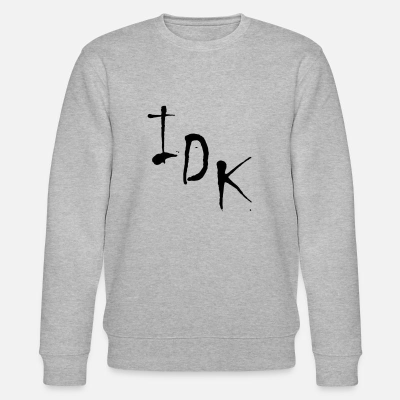 IDK - Stanley/Stella Unisex Bio-Sweatshirt CHANGER  - Grau meliert