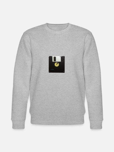 Floppy Disk - Stanley/Stella Unisex Bio-Sweatshirt CHANGER  - Grau meliert
