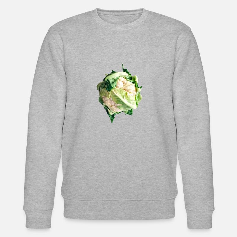 Blumenkohl - Stanley/Stella Unisex Bio-Sweatshirt CHANGER  - Grau meliert