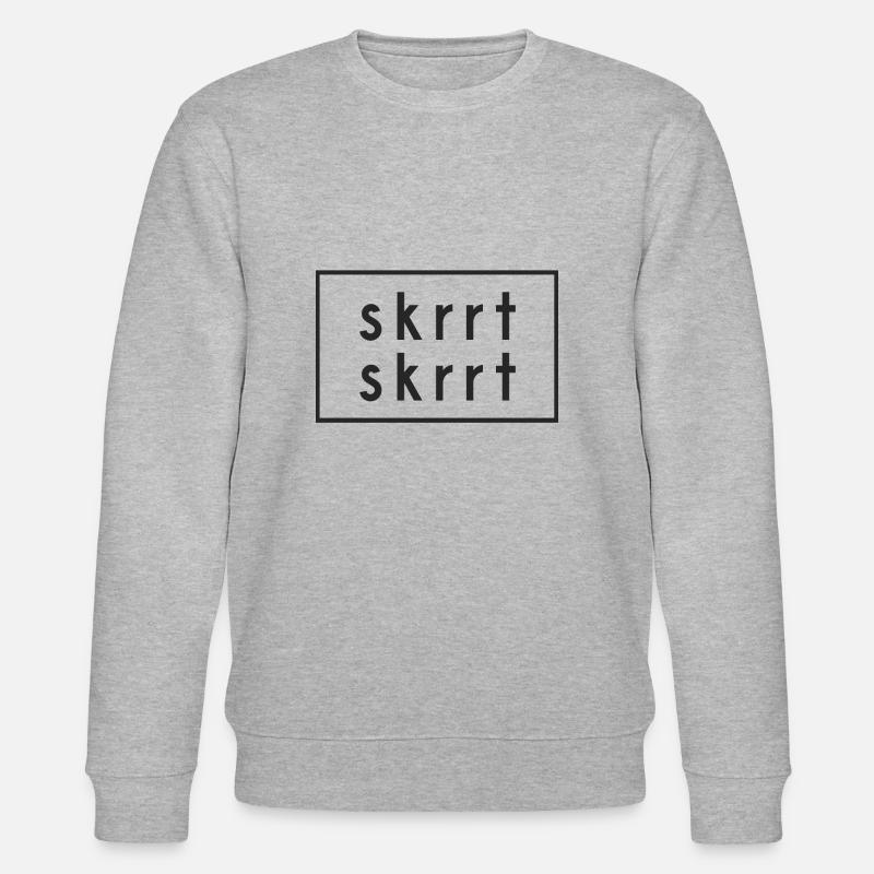 skrrt skrrt - Stanley/Stella Unisex Bio-Sweatshirt CHANGER  - Grau meliert