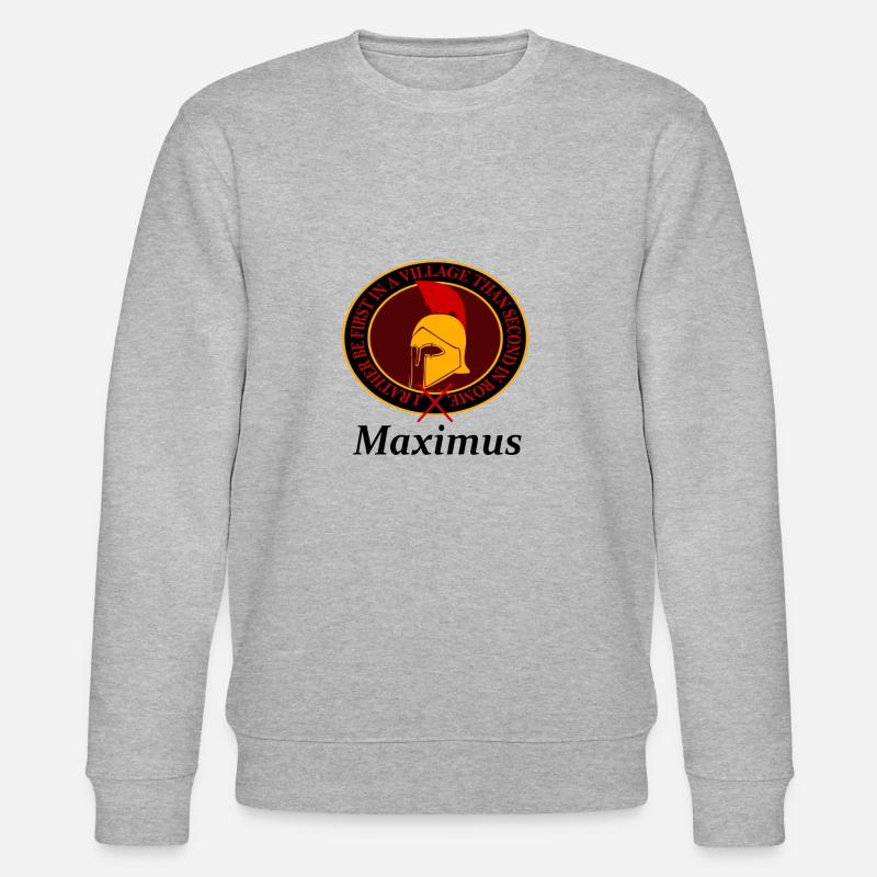 Starker Gladiator - Stanley/Stella Unisex Bio-Sweatshirt CHANGER  - Grau meliert