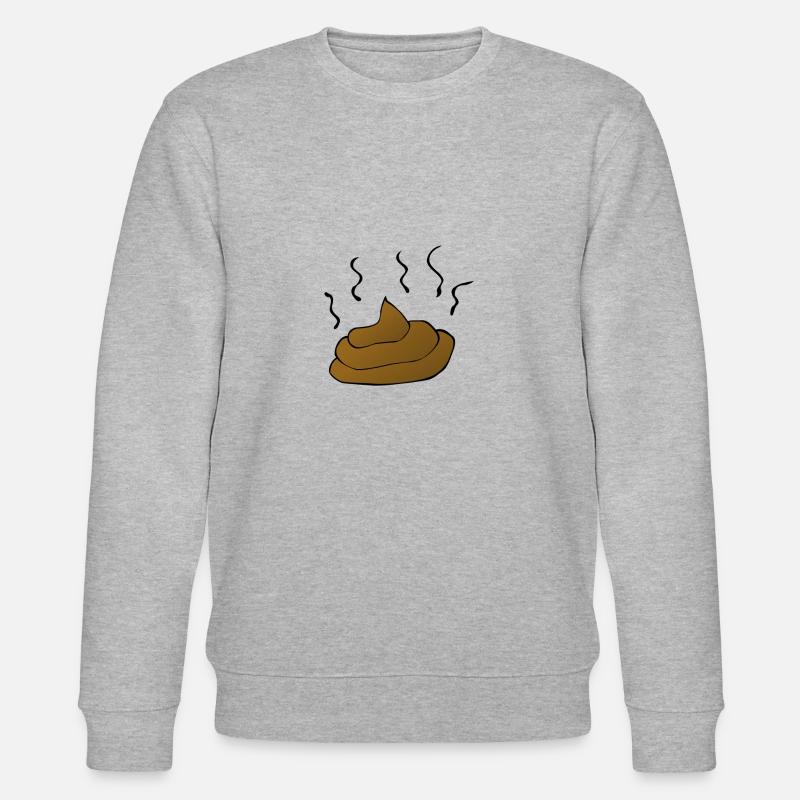 Scheisse - Stanley/Stella Unisex Bio-Sweatshirt CHANGER  - Grau meliert